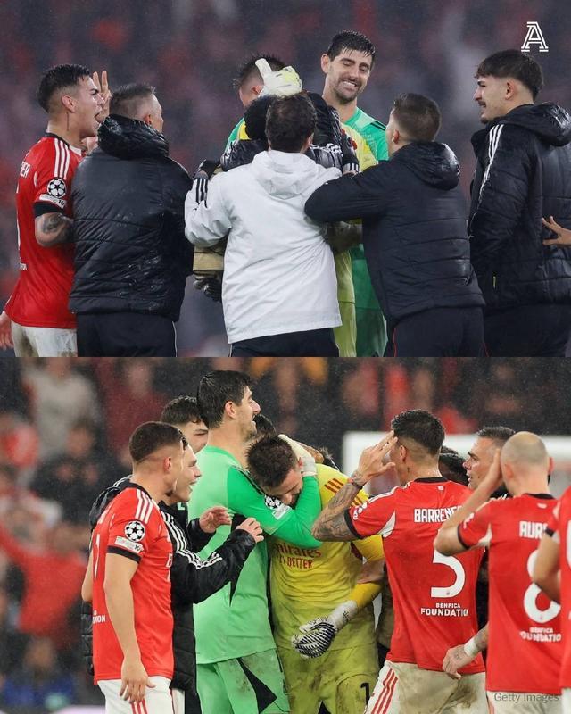 世界杯实时比分-赢得对手尊重，库尔图瓦赛后向特鲁宾拥抱致意